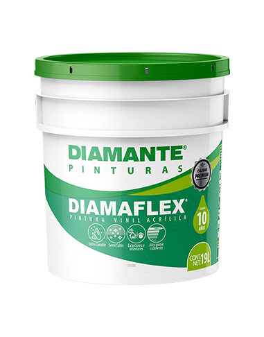 DIAMAFLEX Pintura Diamaflex Vinil Acrílica