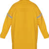 Impermeable largo tipo gabardina con capucha y reflejantes
