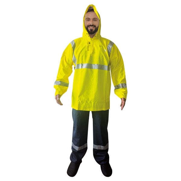 Impermeabe HV heavy duty chamarra y pantalón