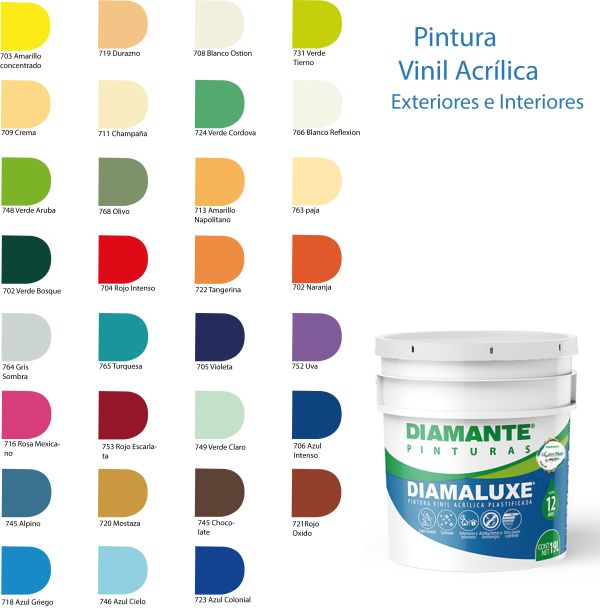 Ficha pintura Luxe Pintura Diamaluxe vinil