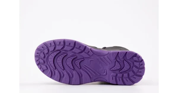 Borcegui Plexus Negro con Lila