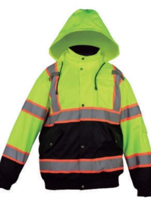 Chamarra térmica amarilla HV