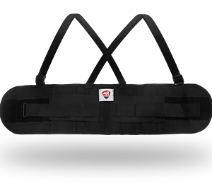 Faja con soporte lumbar y tirantes