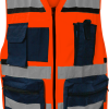 SR1057 NJ FRENTE Chaleco reportero europeo ajustable