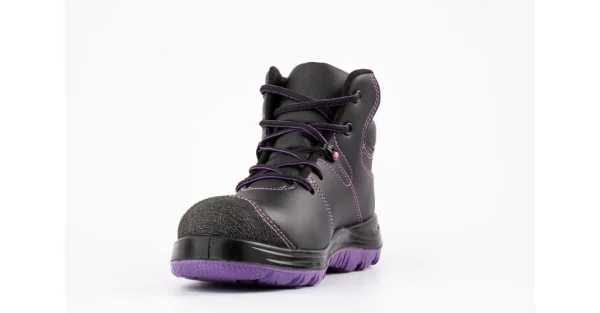 Borcegui Sx Negro con Lila