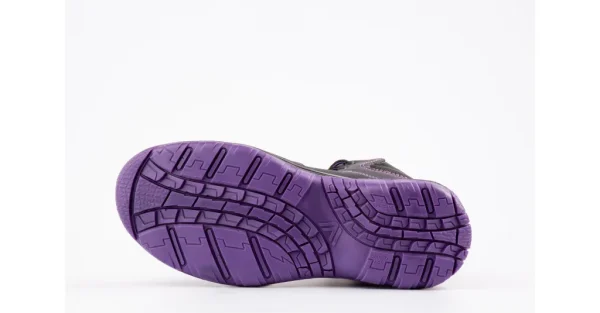 Borcegui Sx Negro con Lila