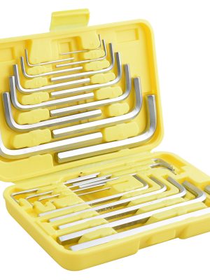 ALLF25 - Juego de llaves hexagonales tipo "L", combinadas, 25 piezas en rack Surtek