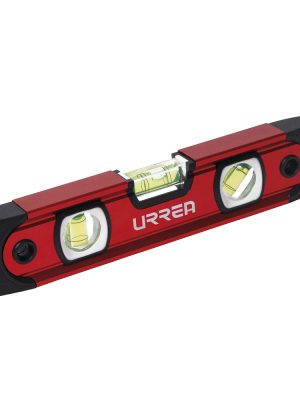 UNT12 - Nivel torpedo magnético anti-impacto acanalado tipo "V" 9" Urrea