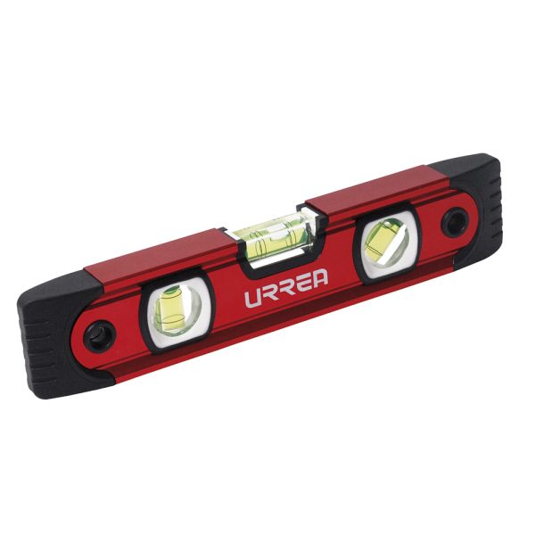 UNT12 - Nivel torpedo magnético anti-impacto acanalado tipo "V" 9" Urrea