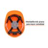 CAS-NFC1.jpg Casco de seguridad, ajuste de matraca, naranja, Truper