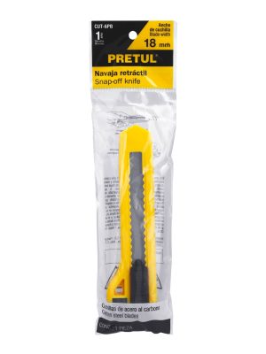 Cutter 18 mm plástico, Pretul