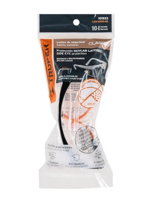 Lentes de seguridad ajustables claros c/antiempaño, Classic