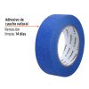 MSK-1-1-2AFC1.jpg Cinta masking tape azul de 1-1/2' x 50 m para pintor, Truper