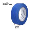 MSK-1-1-2AFC2.jpg Cinta masking tape azul de 1-1/2' x 50 m para pintor, Truper