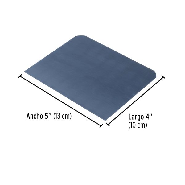 CUC391-45PFC2.jpg Cuña de 4' x 5' sin mango, bolsa con 20 piezas, Pretul