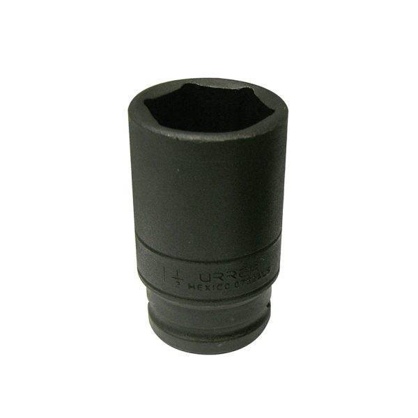 07524LS - Dado de impacto en pulgadas cuadro de 3/4" para ruedas de camión, 3/4" x 1-1/2" Urrea
