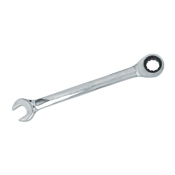 100591 - Llave combinada pulido espejo de matraca métrica, 12 puntas, 22mm Surtek