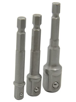 105120 - Juego de adaptadores para dados, varios cuadros, 3 piezas en blíster Surtek