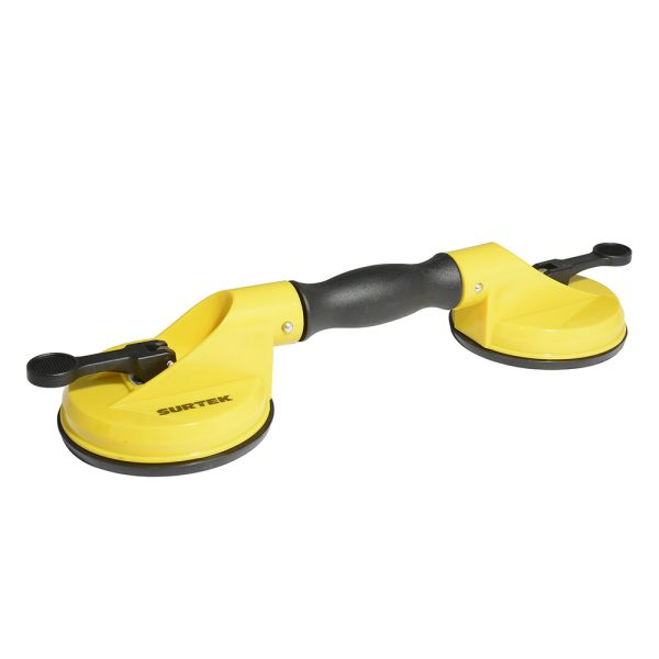 107373 - Copa doble de succión para vidrio 4-1/2" Surtek