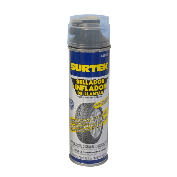 107375 - Sellador de llantas 471 ml Surtek