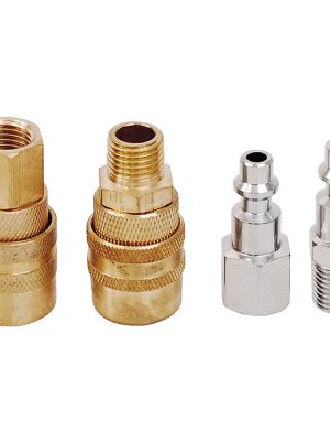 108123 - Juego de cople y conectores rápidos, 4 piezas Surtek