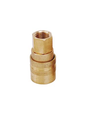 108125 - Cople de bronce de conexión rápida 1/4" NPT, hembra Surtek