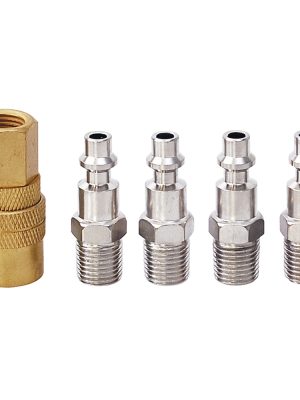 108126 - Juego de cople y conectores rápidos, 5 piezas Surtek