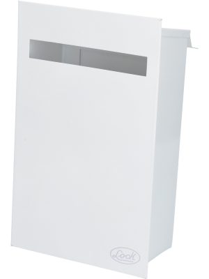 10BZ.jpg 10BZ - Buzón blanco 21.5 x 35 x 10.5 cm Lock