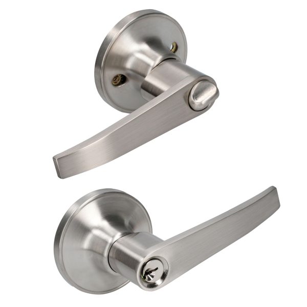 10MA.jpg 10MA - Manija tubular recta función entrada y recámara, níquel satinado, llave estándar, blíster Lock