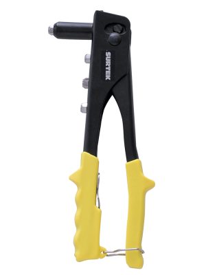 112521 - Remachadora manual de nariz larga con remaches, 10" Surtek