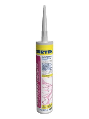 113506 - Sellador acrílico color translúcido 280 ml Surtek