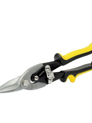 115112 - Tijera para hojalatero tipo aviación recta con mango plastisol , 10" Surtek
