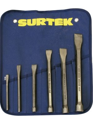117193.jpg 117193 - Juego de cinceles, 6 piezas Surtek