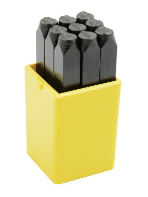 117218.jpg 117218 - Juego de números del "0" al "9" de golpe 8 mm, 9 piezas Surtek