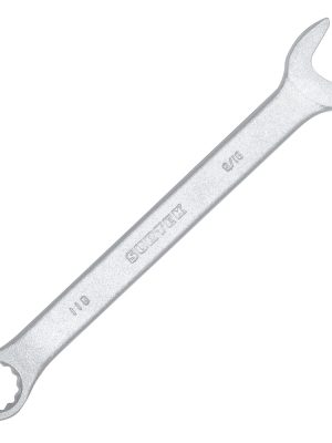 118 - Llave combinada satinada en pulgadas, 12 puntas, 9/16" Surtek