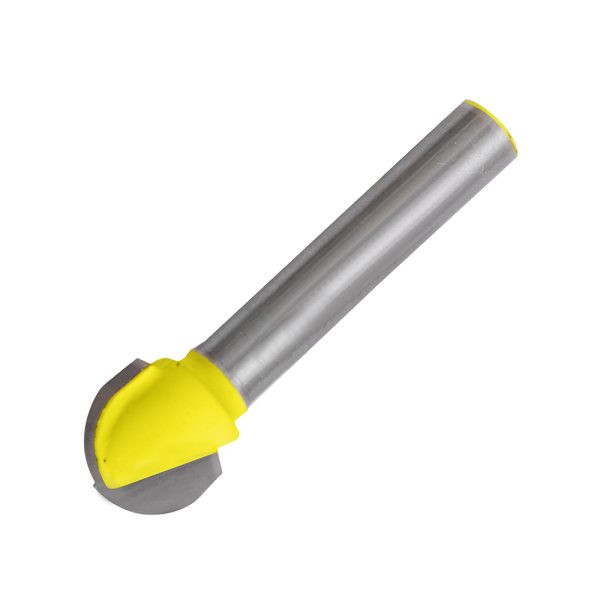 119257 - Broca para router de acero de media caña 1/4" zanco de 1/4" Surtek