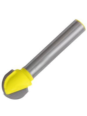 119258 - Broca para router de acero de media caña 3/8" zanco de 1/4" Surtek