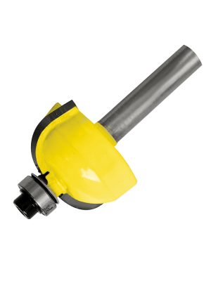 119278.jpg 119278 - Broca para router de acero bocel cuarto con balero 1-1/8" zanco de 1/4" Surtek