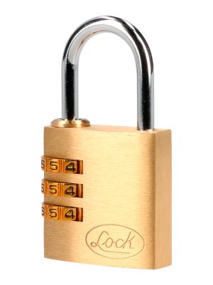 11CA.jpg 11CA - Candado de combinación programable para maleta, latón, 30 mm Lock