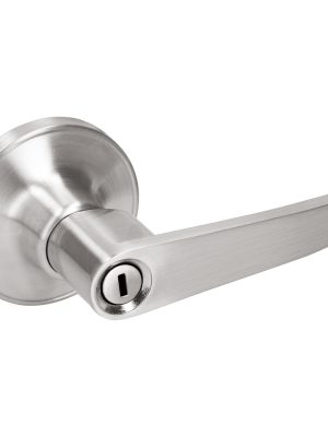 11MA.jpg 11MA - Manija tubular recta función baño, níquel satinado, llave estándar, blíster Lock