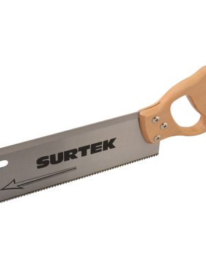 120227 - Serrucho con mango de madera de costilla de 12" Surtek