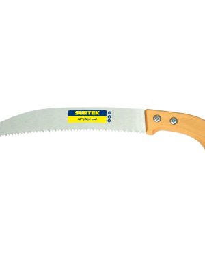 120260 - Serrucho de poda con mango de madera curvo 12" Surtek