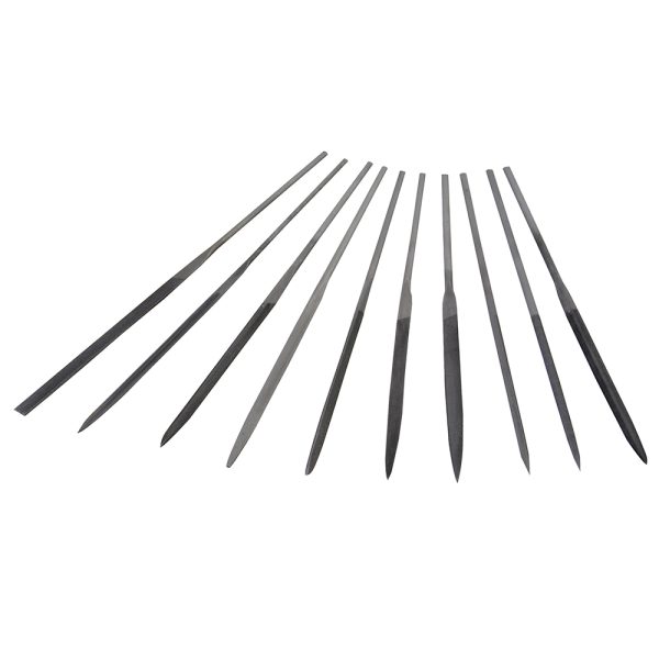 120387 - Juego de limas combinadas para joyero, 10 piezas Surtek