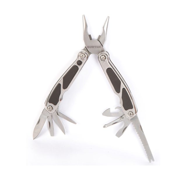 120526 - Pinza multiherramienta 14 en 1 con luz LED Surtek