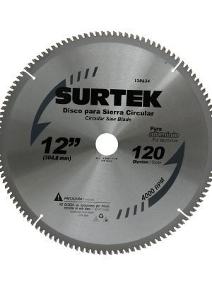 120620 - Disco para sierra circular para corte madera 30 dientes, 10" Surtek