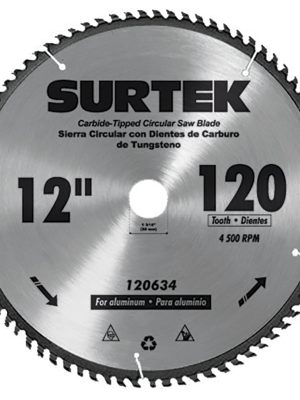 120631 - Disco para sierra circular para corte madera 60 dientes, 12" Surtek