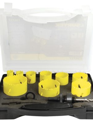 120757 - Juego de cortacírculos bimetálicos, 13 piezas Surtek