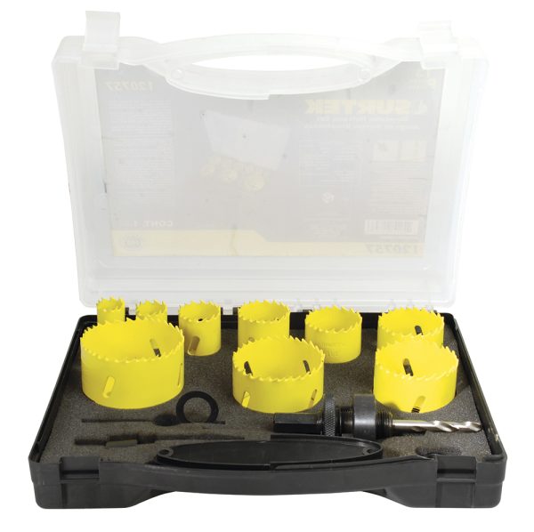 120757.jpg 120757 - Juego de cortacírculos bimetálicos, 13 piezas Surtek