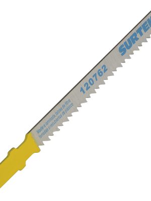 120762 - Segueta para sierra caladora 10 dpp, acabado fino, zanco T, 5 piezas Surtek