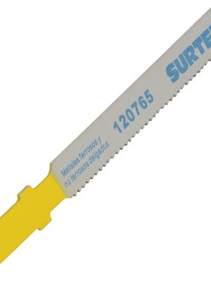 120765 - Segueta para sierra caladora 21 DPP, super fino, zanco T, 5 piezas Surtek